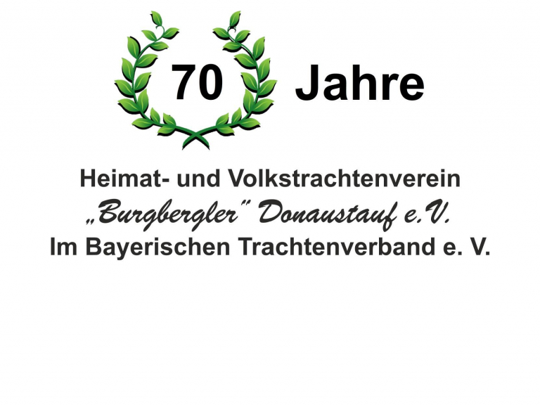 0 70 Jahre TV Donaustauf