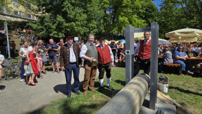 Bürgermeister mit Ehrenmitglieder