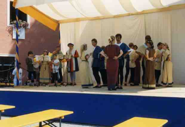 Historische Marktfest im Jahr 1994 Historische Marktfest im Jahr 1994