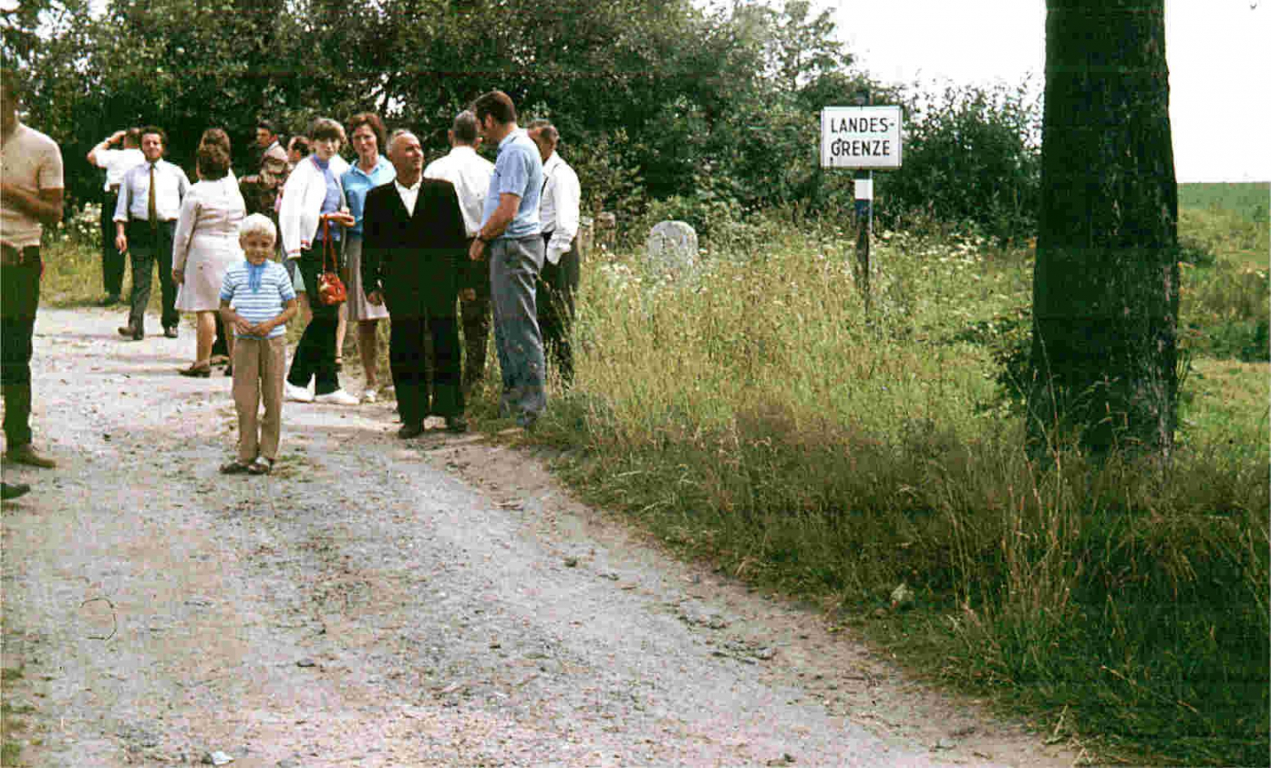 1971 - Vereinsausflug Flossenbürg - Landesgrenze