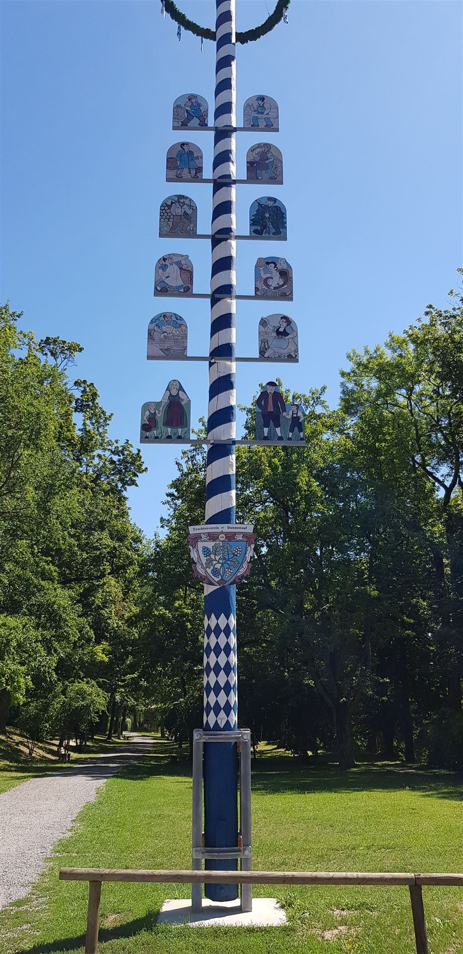 Zumpftzeichen Maibaum Zunftzeichen Maibaum