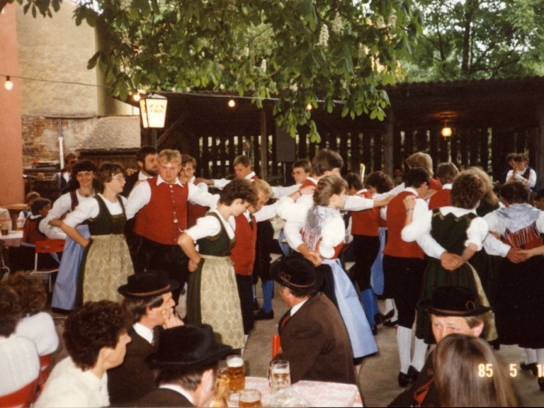 1985 - Patenbitten 15 Jahre Burglinden Brennberg 06