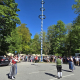 Goaßlschnalzer auf dem Maifest in Donaustauf 2026