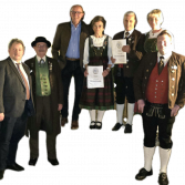 Geehrte Mitglieder auf der Jahreshauptversammlung 2024