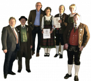 Geehrte Mitglieder auf der Jahreshauptversammlung 2024